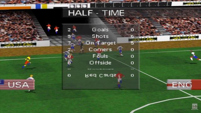 Olympic Soccer - PS1 Gameplay (4K60fps) смотреть онлайн
