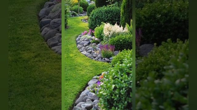 Цветники и клумбы, для дачи и сада. смотреть онлайн