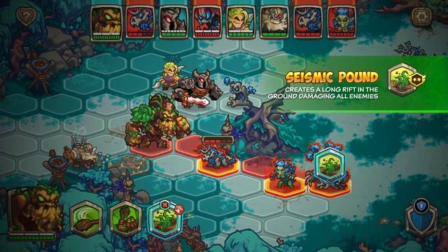 Legends of Kingdom Rush- Bravebark , RPG Legendary Hero смотреть онлайн