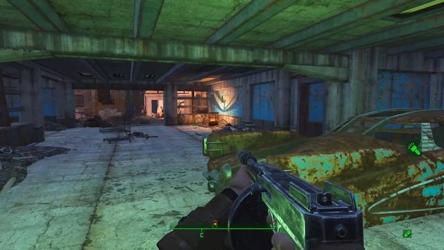 прохождения Fallout 4 часть 19 гуляем по деловому кварталу изучаем локации наверху моста небоскреб смотреть онлайн