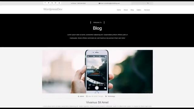 Wordpress Theme Development Project Video смотреть онлайн