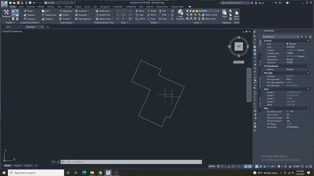 Building Dimensions and Buildings in Surfaces AutoCAD Civil 3D 2021 смотреть онлайн