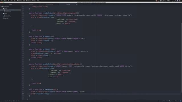 PHP PDO CRUD Tutorial | #8 PDO MYSQL Daten löschen смотреть онлайн