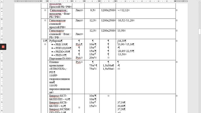 Как оформлять прайс-листы в Word? смотреть онлайн