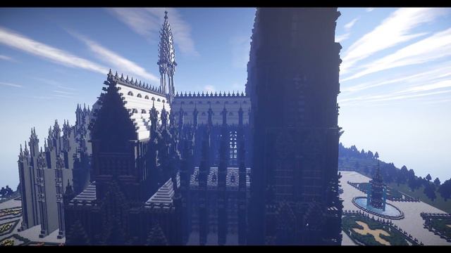 Cologne Cathedral in Minecraft смотреть онлайн