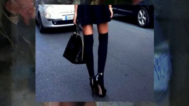С чем носить гольфы? смотреть онлайн