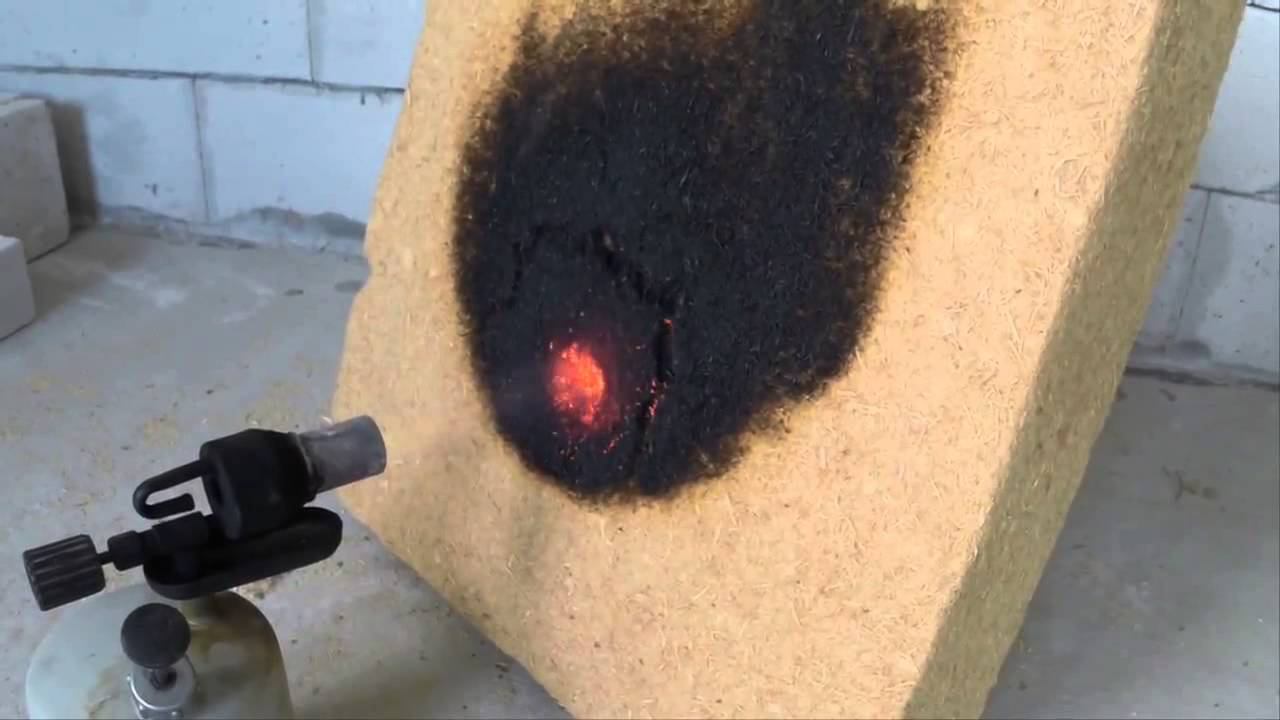 Тест на пожаробезопасность утеплителя STEICO Flex смотреть онлайн