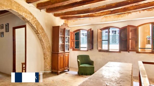Palma center (Mallorca) Mallorcan villa of Gothic style смотреть онлайн