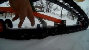 Самодельный гусеничный модуль для питбайка 6часть