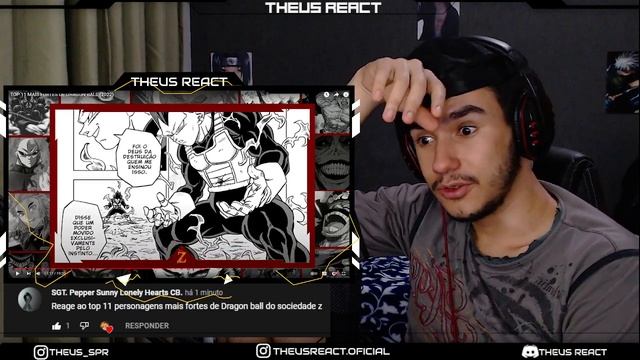 REACT - TOP 11 MAIS FORTES DE DRAGON BALL (2022) смотреть онлайн