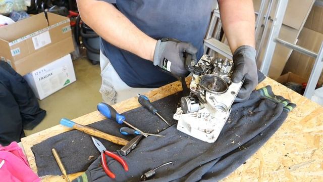Disassembly of Stihl 026 chainsaw for spare parts Бензопила STIHL 026 на запчасти смотреть онлайн