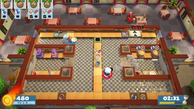 {{WORLD RECORD}} OverCooked 2 - Level KEVIN 1 { 4 STARS - 2 players} смотреть онлайн