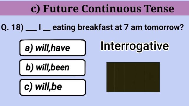 Affirmative, Nigative ,Interrogative in 12 Tense only 1 Sentence | Test | смотреть онлайн