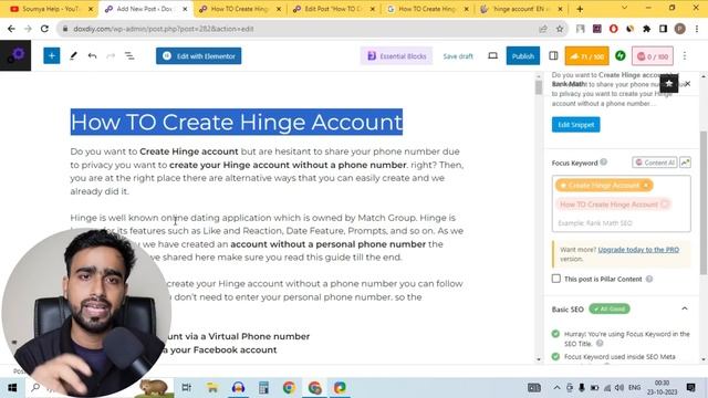 Content Writing Masterclass || How To Write SEO Friendly Article to Rank Higher on Google #blogging смотреть онлайн