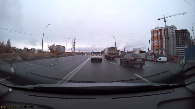 IROAD X10 ПРИМЕР ДНЕВНОЙ СЪЕМКИ С ПЕРЕДНЕЙ КАМЕРЫ