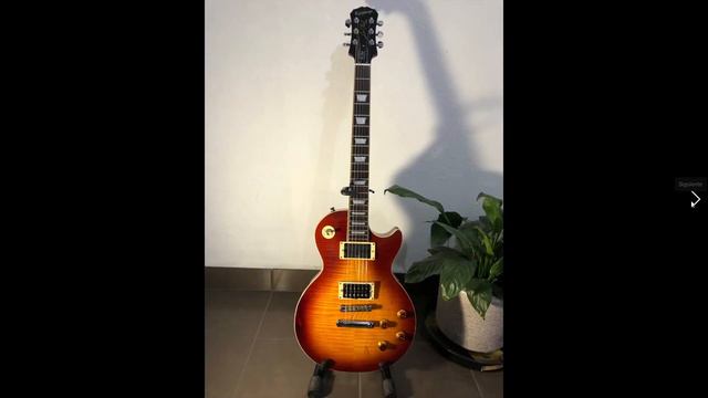 Epiphone Les Paul Standard Sunburst - Review смотреть онлайн