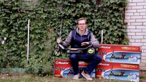 Обзор электросамоката для детей от 5 лет Razor Power Core E90. Новая технология - мотор-колесо.