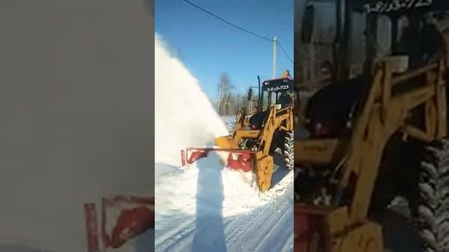 Новосибирска как чистить снег смотреть онлайн