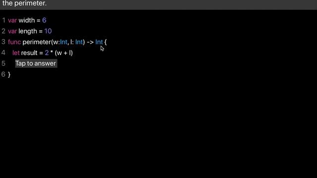 Learn Swift: Complete the function by adding missing return statement (Chapter 9 Challenge 2) смотреть онлайн