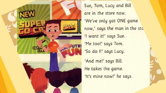 Learning English By Stories 6-I Want That Game -Improve Your Listening Skills.