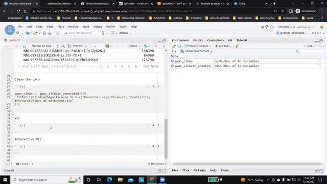 Analyzing the UK Biobank Dataset with RStudio Workbench смотреть онлайн