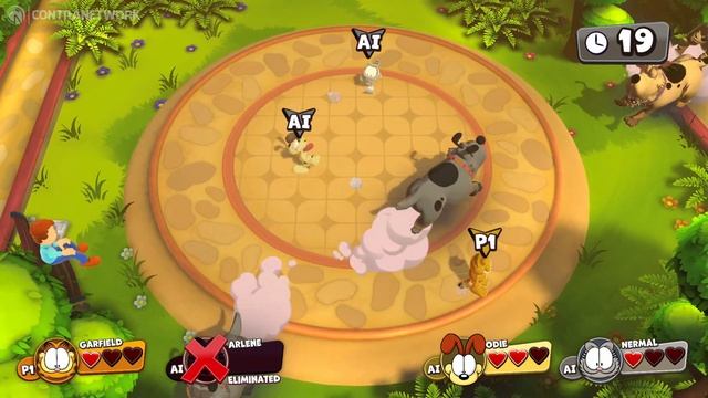 Garfield Lasagna Party | Nintendo Switch Gameplay смотреть онлайн