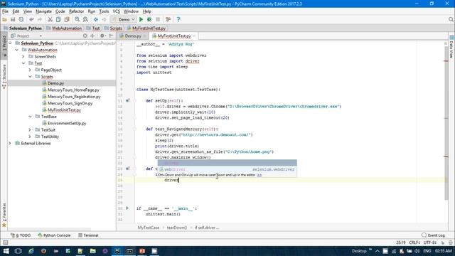 Python Unit Testing in Selenium WebDriver using PyUnit смотреть онлайн