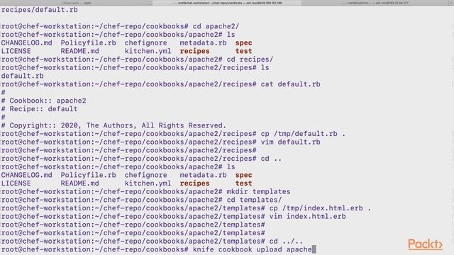 6 Creating Cookbook to Install and Configure Webserver [Automation Solutions with Chef Automate] смотреть онлайн