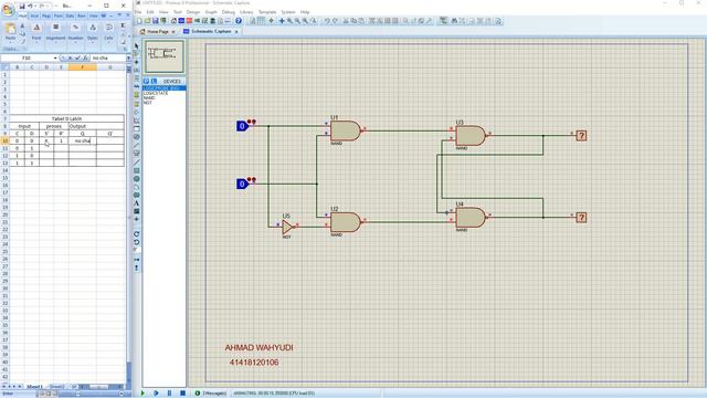 Suite D LATCH with Proteus смотреть онлайн