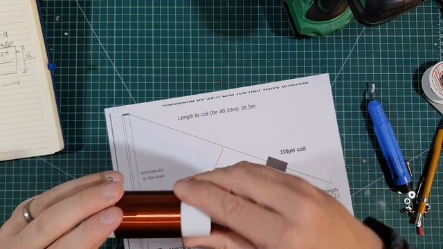 80m With Your 66ft End Fed Half Wave Antenna?... How To Easily Make A 110µH Loading Coil.