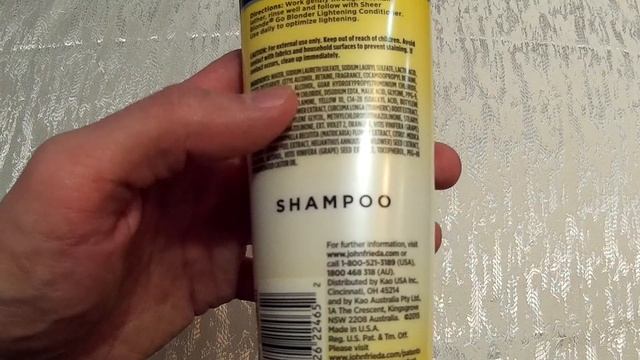 John Frieda Shampoo Sheer Blonde Go Blonder Lightening 8.3 Ounce (245ml) (2 Pack) Amazone
