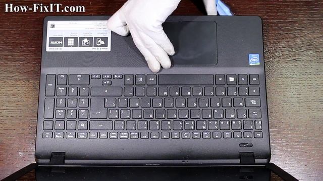 Acer Aspire ES1-521, ES1-520 battery replacement смотреть онлайн
