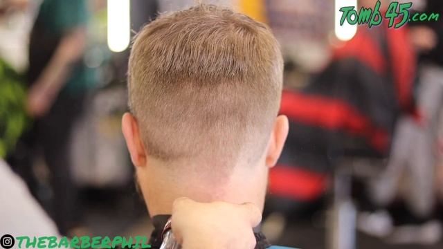 Mens Textured Taper Fade | Must Know Haircut | Barber Tutorial | Barber How To смотреть онлайн