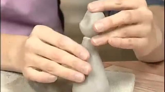 Мастер-класс по лепке из глины с детьми Кошка.mp4 смотреть онлайн