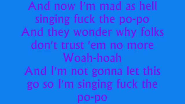 Fuck the Po Po ~ Corey Smith ~ Lyrics смотреть онлайн