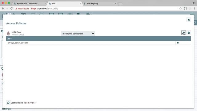 Setting Up a Secure NiFi to Integrate with a Secure NiFi Registry смотреть онлайн