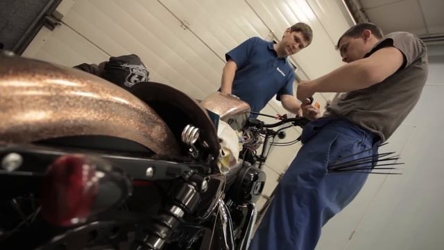 Защита от угона мотоцикла Харлей Дэвидсон // Harley Davidson смотреть онлайн