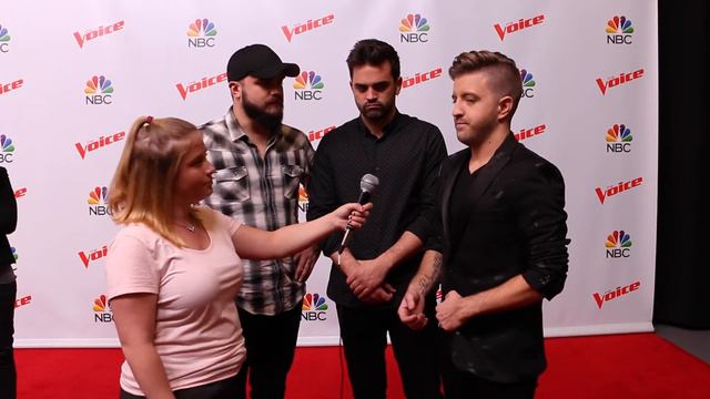 Josh Gallagher, Billy Gilman, and Brendan Fletcher Interview at The Voice Season 11 Top 10 смотреть онлайн