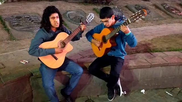 Miguel Ponce y Franco Baigorri, payadores atamisqueños en el Obelisco🙌 смотреть онлайн