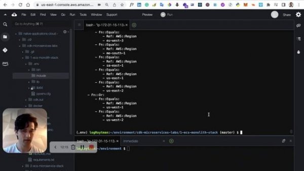 Spring Boot mvnw package and Java Application on Docker using ECS - SDK