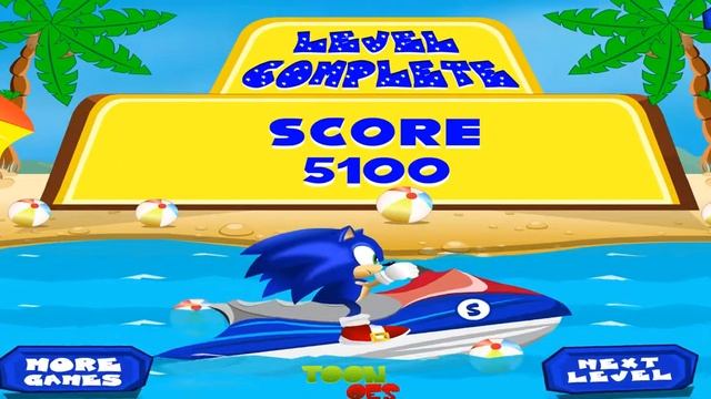 Игра Соник На Водном Скутере - Смотреть смотреть онлайн