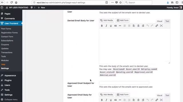 User Approval System in WordPress Using WP User Frontend Pro смотреть онлайн