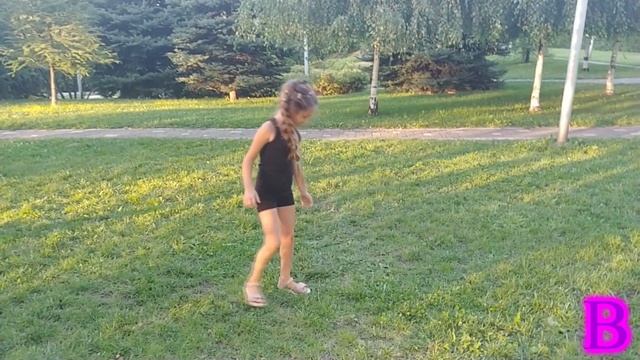 Моя тренировка. Как правильно научить ребенка делать колесо | Your bad leg cartwheel смотреть онлайн