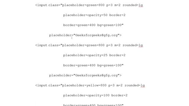 Tailwind CSS | Placeholder Opacity смотреть онлайн