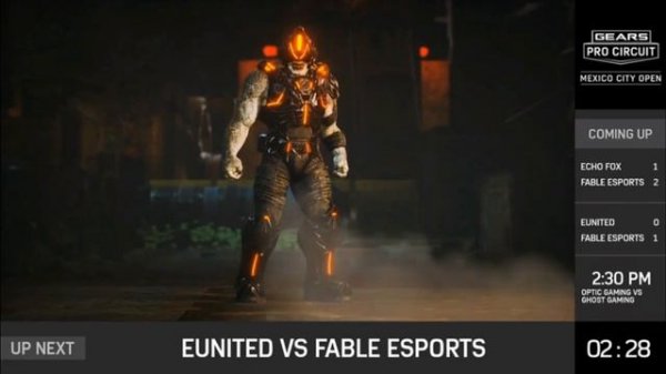 FABLE vs EUNITED - Gears of War 4 MLG MEXICO CITY Circuit 2018