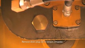 Замена масла двигателя бульдозера SHANTUI SD16