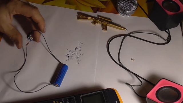 Усилитель для микрофона на одном транзисторе