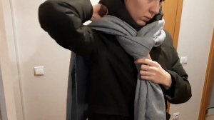 Как завязать большой шарф. 3 простых способа