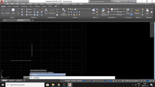 COMMAND LUPREC (AutoCAD) смотреть онлайн