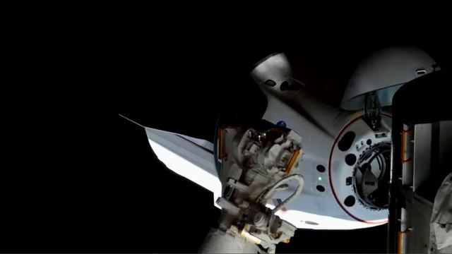 SpaceX Crew Dragon 'Endeavour' docks with space station смотреть онлайн